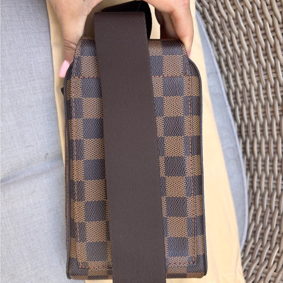 Authentic Louis Vuitton geronimos damier ebene mini bum bag travel crossbody - Picture 8 of 16